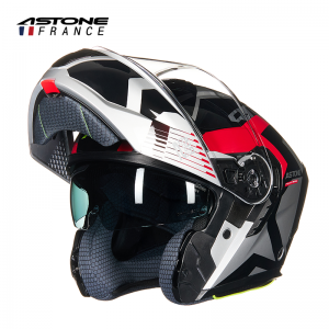 ASTONE-RT6 ZB02 双镜片 揭面盔